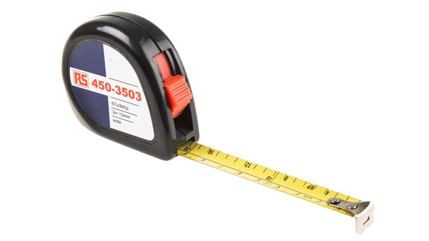 RS PRO 3m Tape Measure