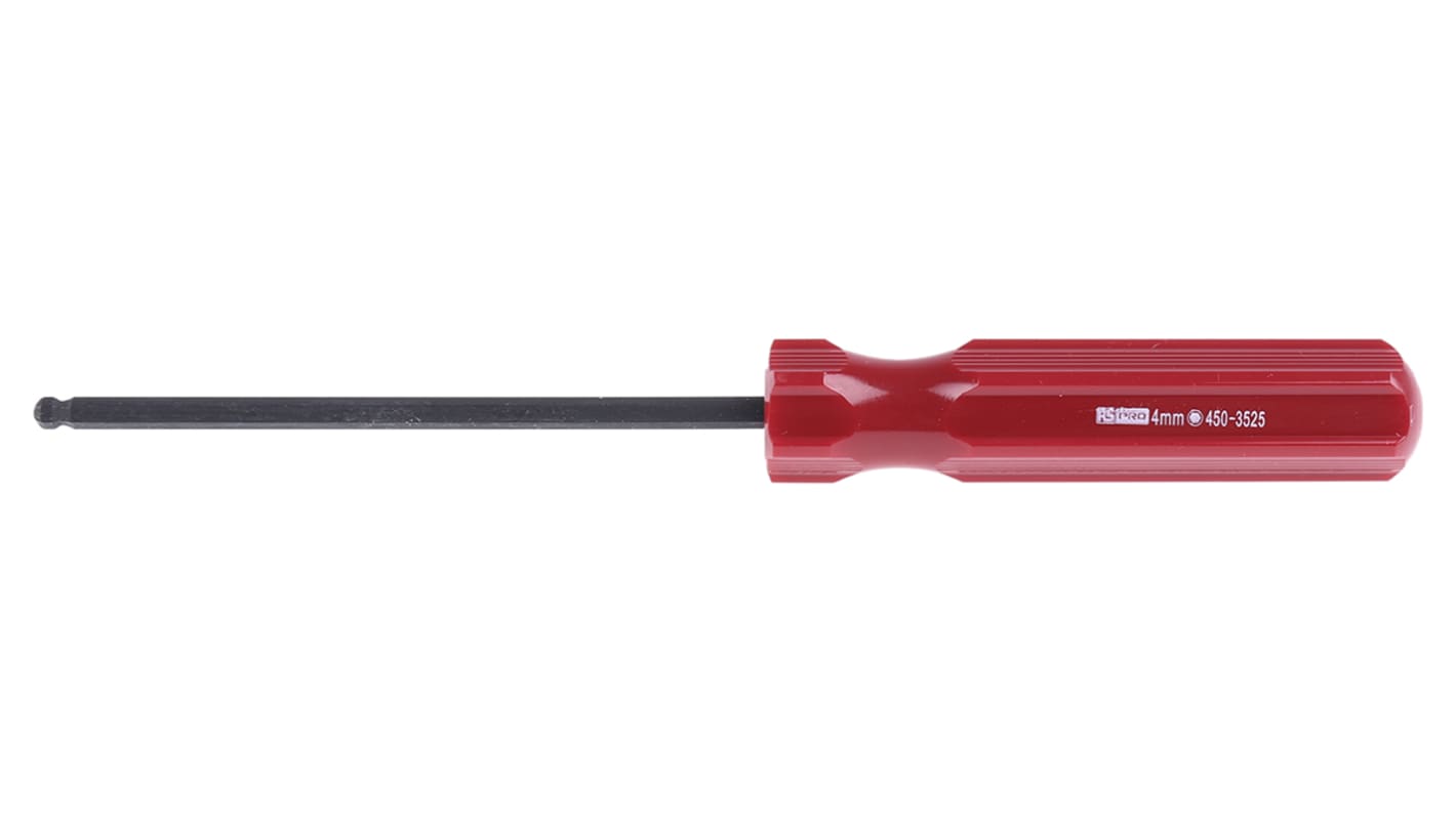 RS PRO Ball End Hexagon  Screwdriver