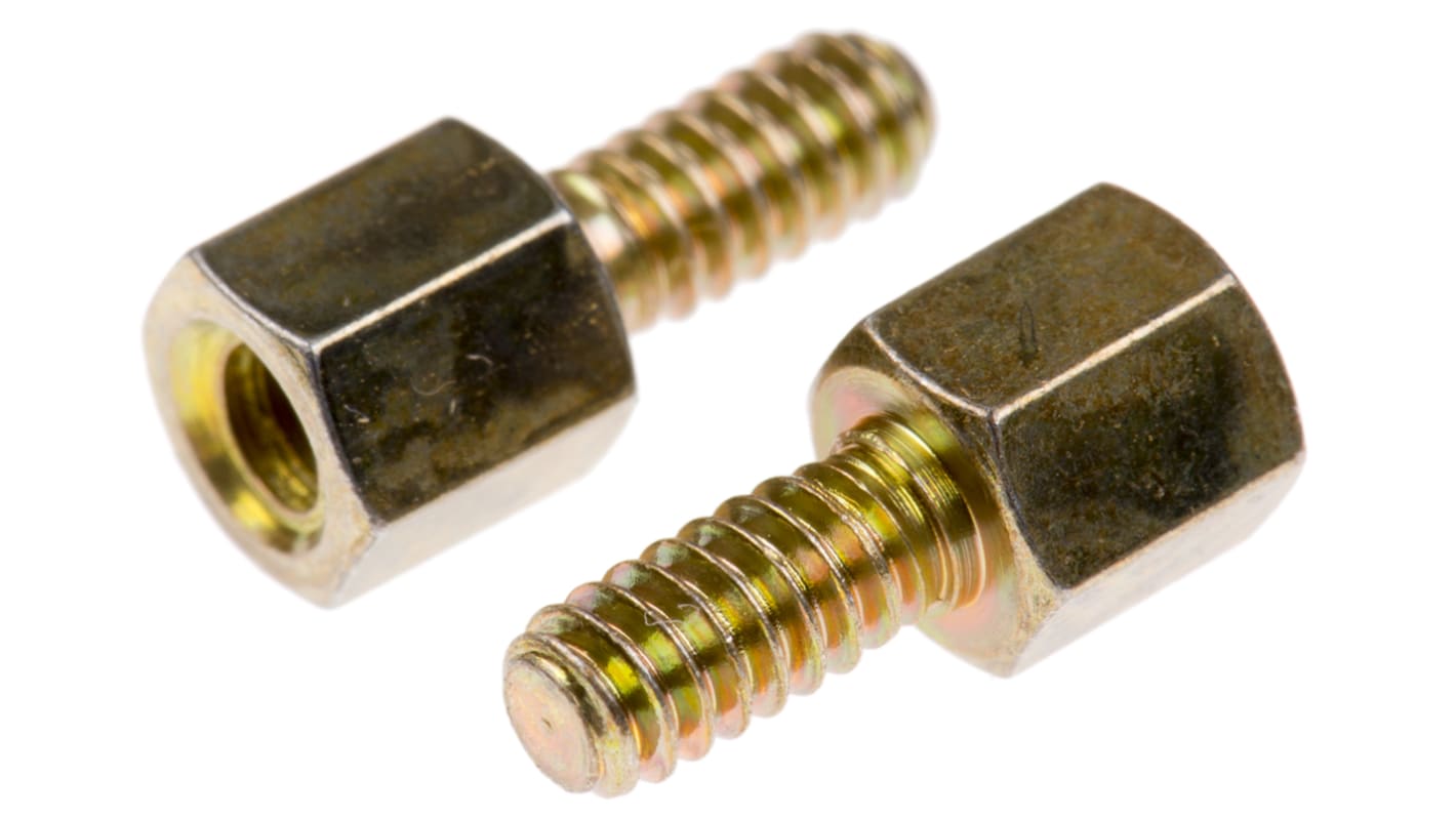 TE Connectivity, Series HDF or HDP or HDE Series Screw Lock For Use With D-Sub Connector