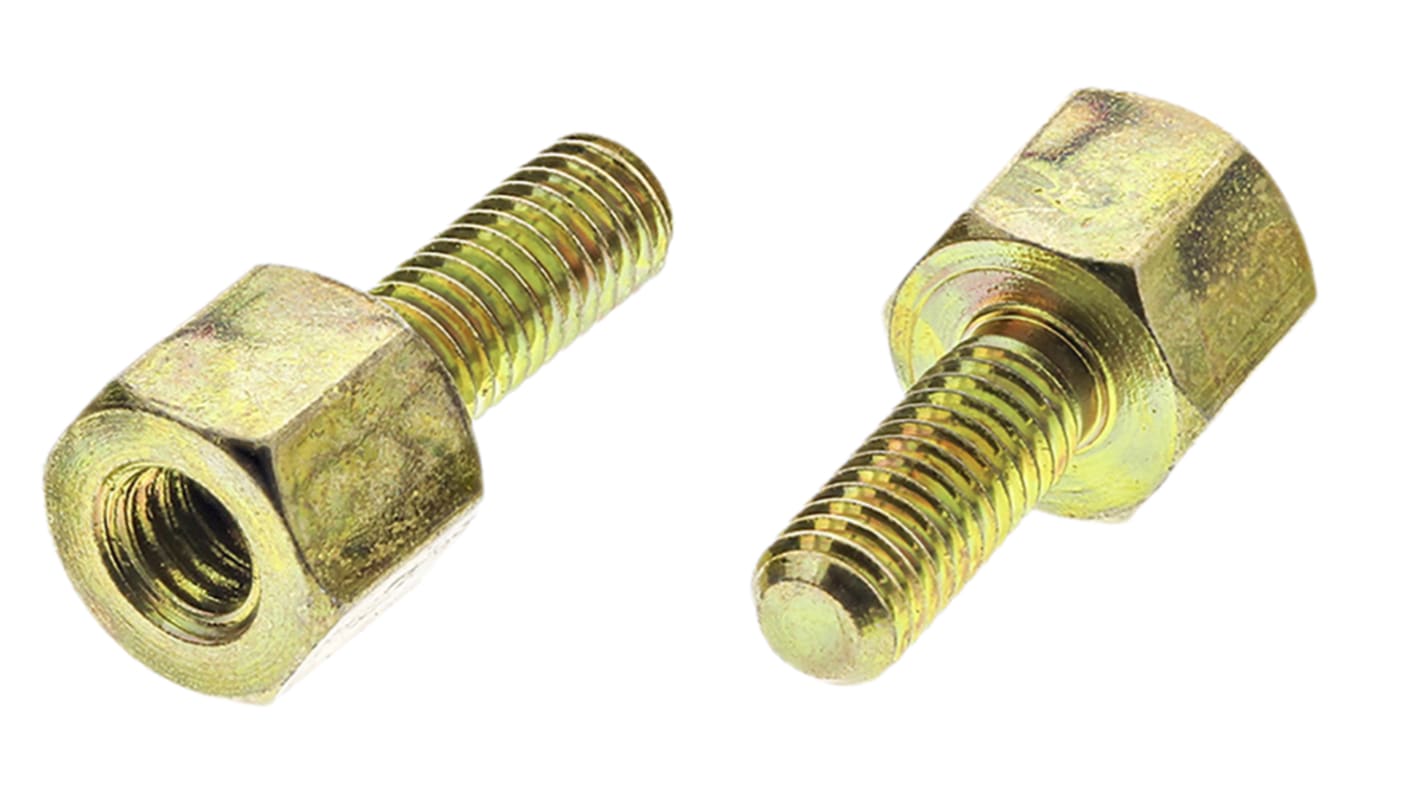 TE Connectivity, Series HDF or HDP or HDE Series Screw Lock For Use With D-Sub Connector