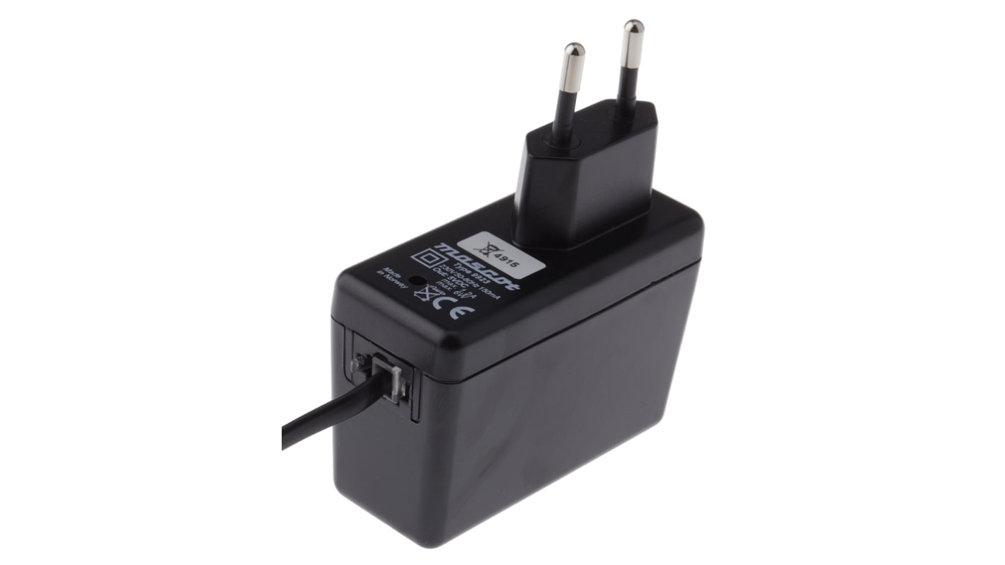 Mascot 6W Plug-In AC/DC Adapter 5V dc Output, 1.2A Output