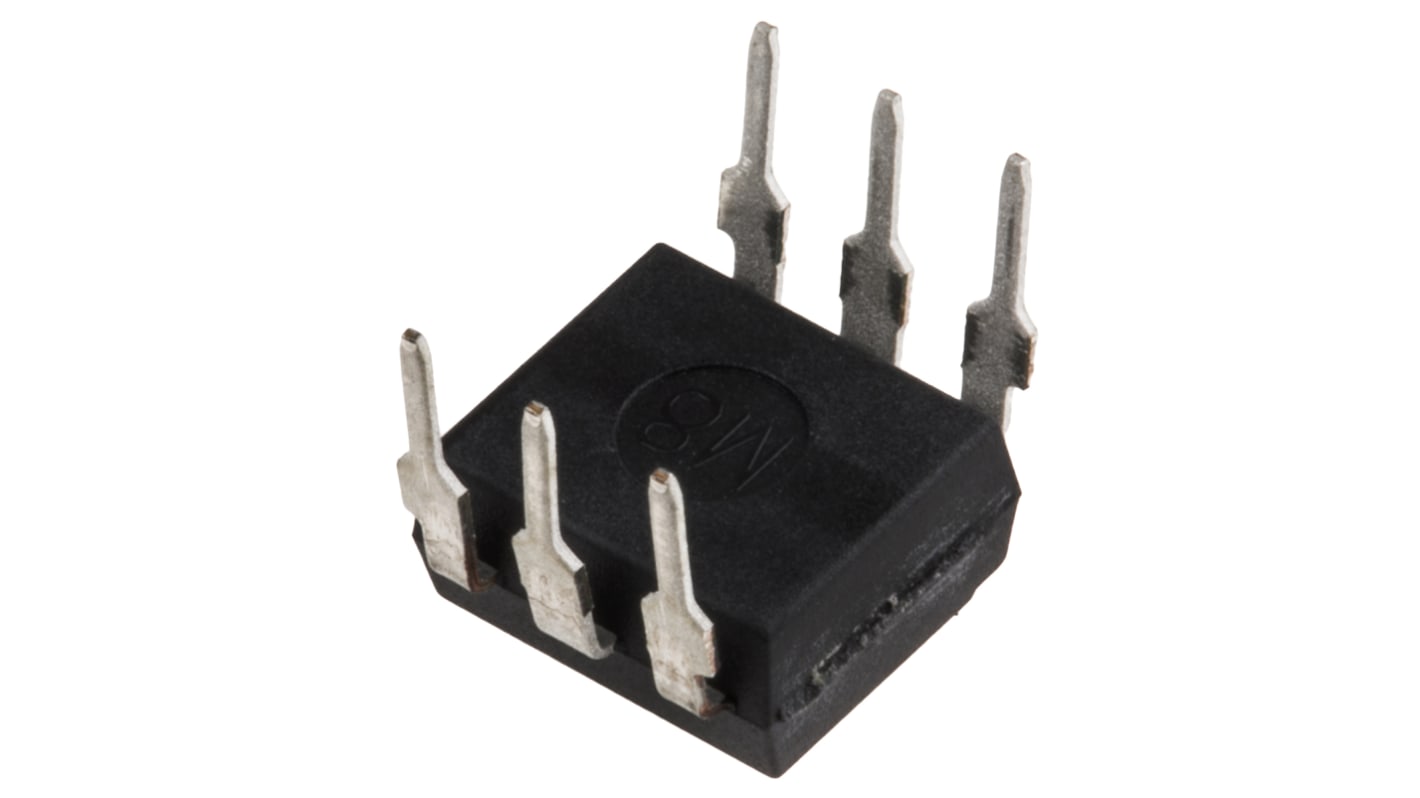 Optoacoplador Isocom MOC de 1 canal, Vf= 1.4V, Viso= 5,3 kVrms, OUT. Triac, mont. pasante, encapsulado PDIP, 6 pines