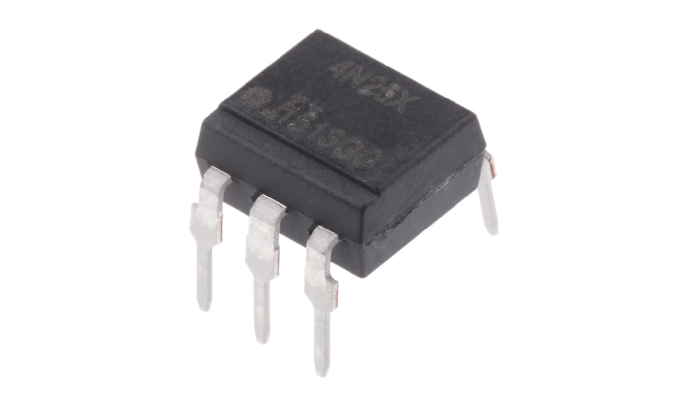 Isocom THT Optokoppler DC-In / Transistor-Out, 6-Pin PDIP, Isolation 5,3 kV eff