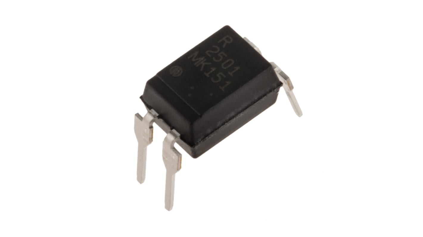 Renesas, PS2501-1 DC Input Transistor Output Optocoupler, Through Hole, 4-Pin PDIP