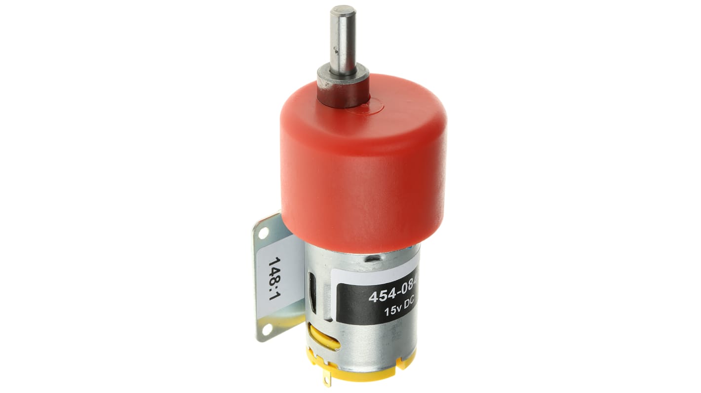 RS PRO Bürsten-Getriebemotor bis 59 Ncm, 12 V dc / 7,92 W, Wellen-Ø 6mm, 35 (Dia.)mm x 67mm