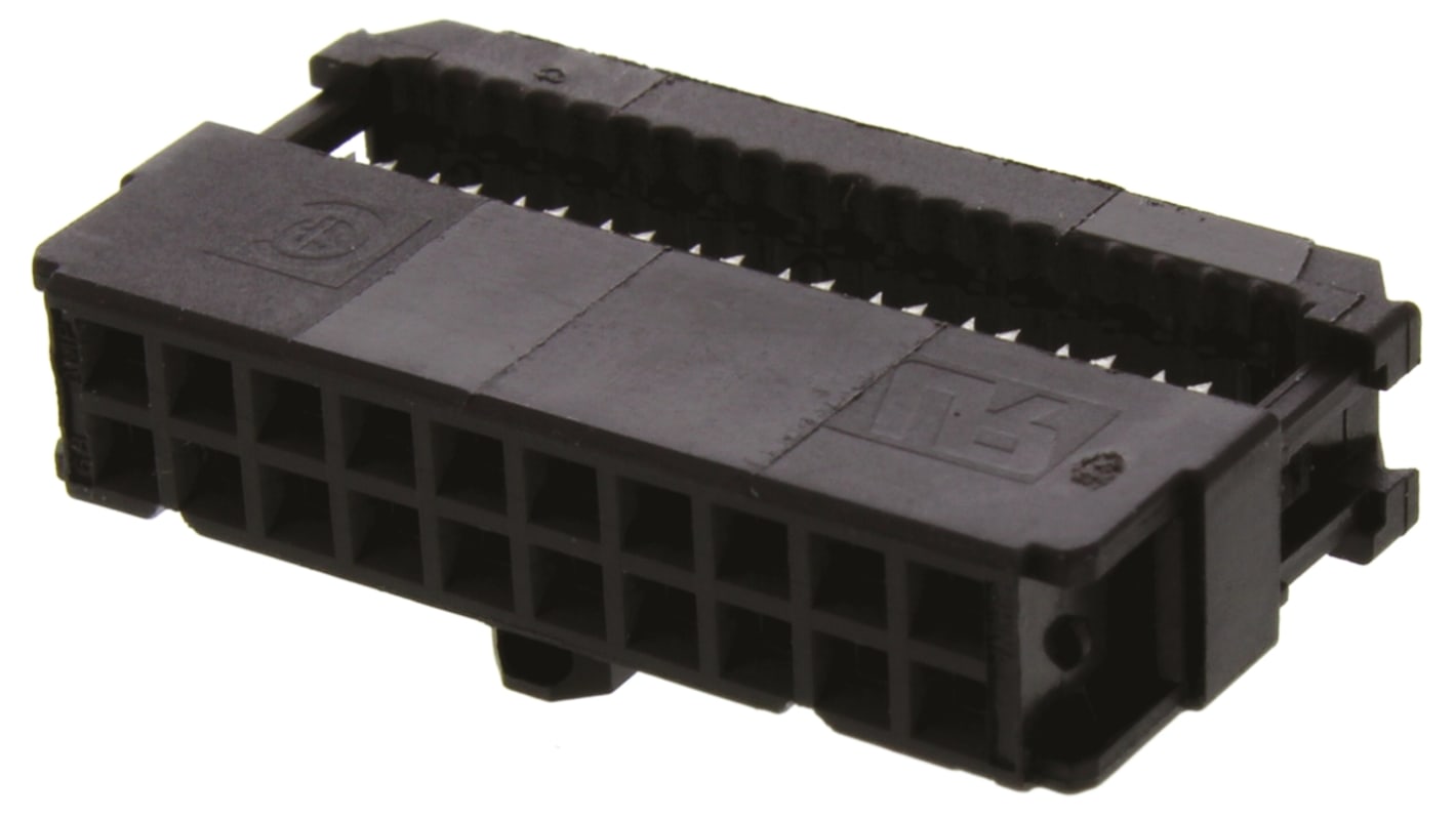16586214 TE Connectivity 20Way IDC Connector Socket for Cable Mount