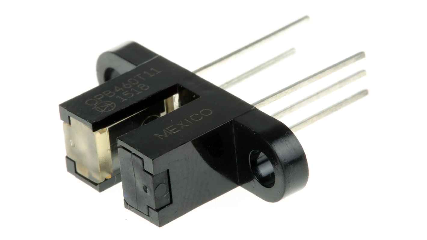 Interruttore ottico a taglio Optek, 5 pin 1 canale, slot da 3.18mm, uscita Buffer, Attacco a vite