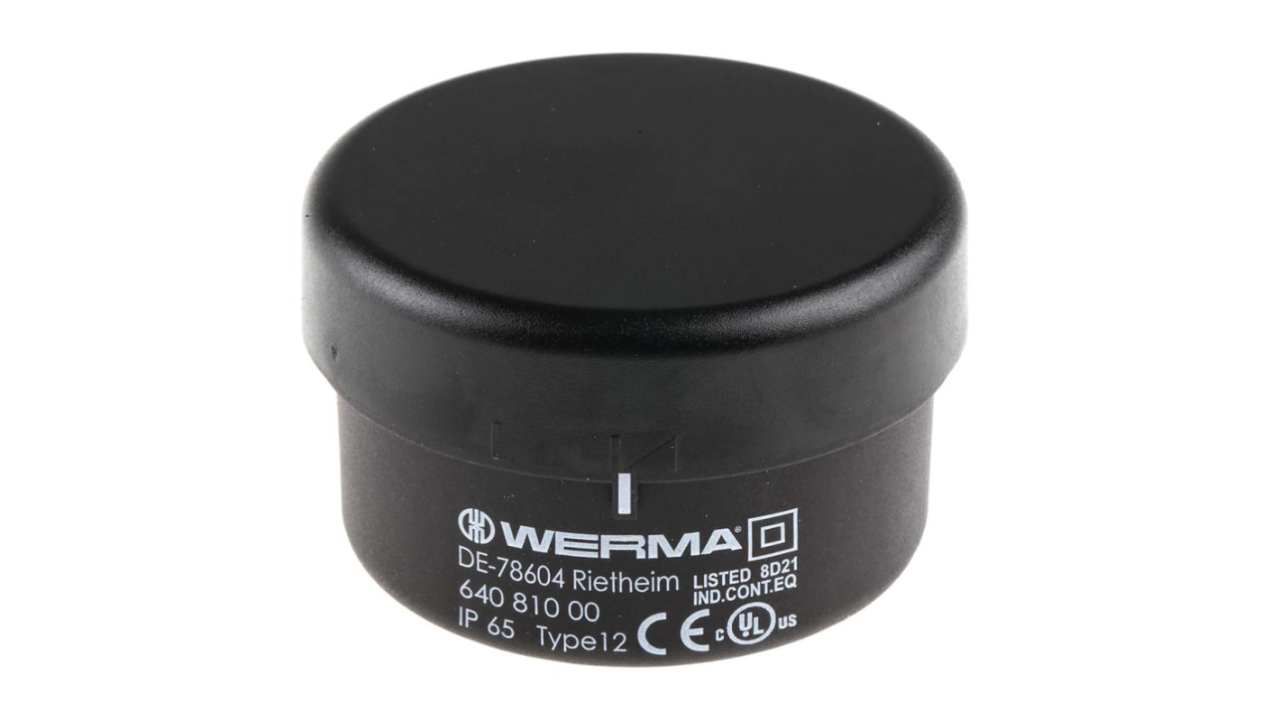 Werma 640 Series Terminal unit, 24 V dc, 230 V ac, AC, DC, IP65