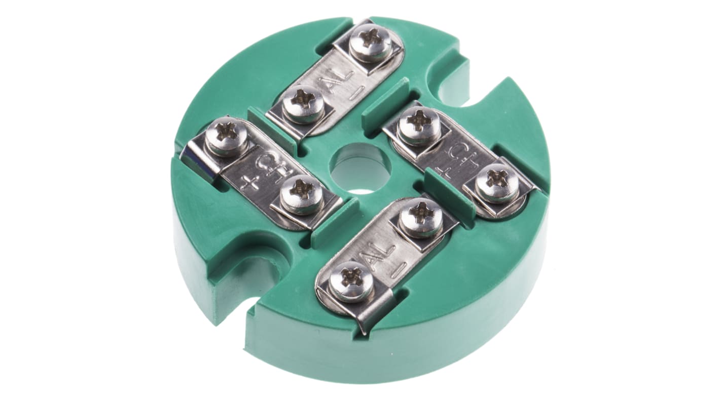 RS PRO Thermocouple Terminal Block for Use with Type K Thermocouple, RoHS Compliant Standard