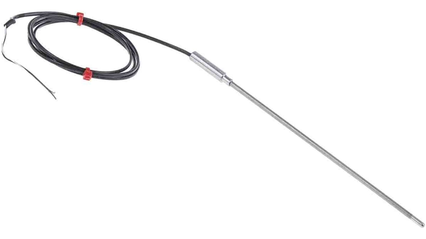 RS PRO Type J Thermocouple 150mm Length, 3mm Diameter → +760°C