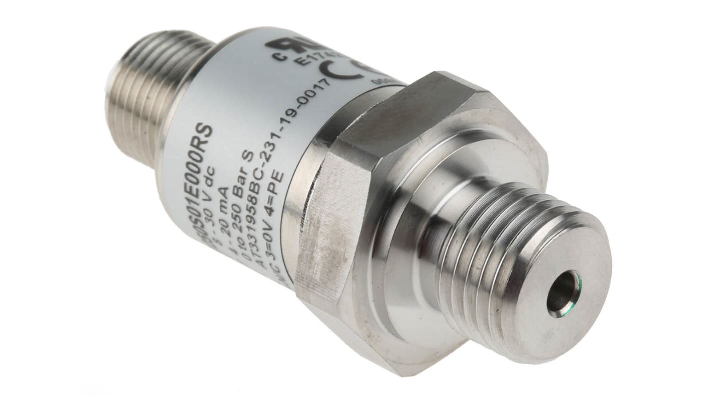 3100B0250S01E000 Gems Sensors Pressure Sensor, 0bar Min, 250bar Max