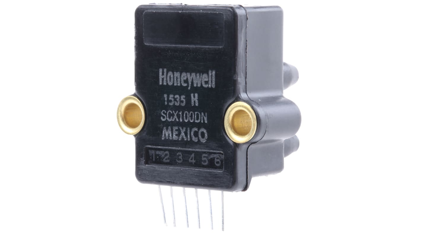 SCX100DN Honeywell Pressure Sensor, 0psi Min, 100psi Max, Wheatstone Bridge Output