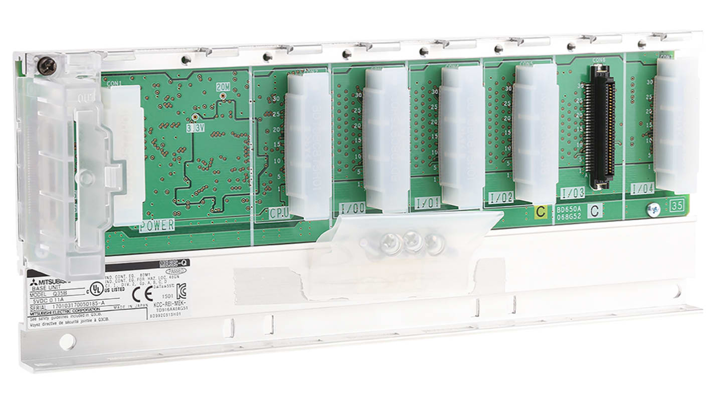 Mitsubishi Electric Q Controller Series Base Unit for Use with MELSEC Q Series