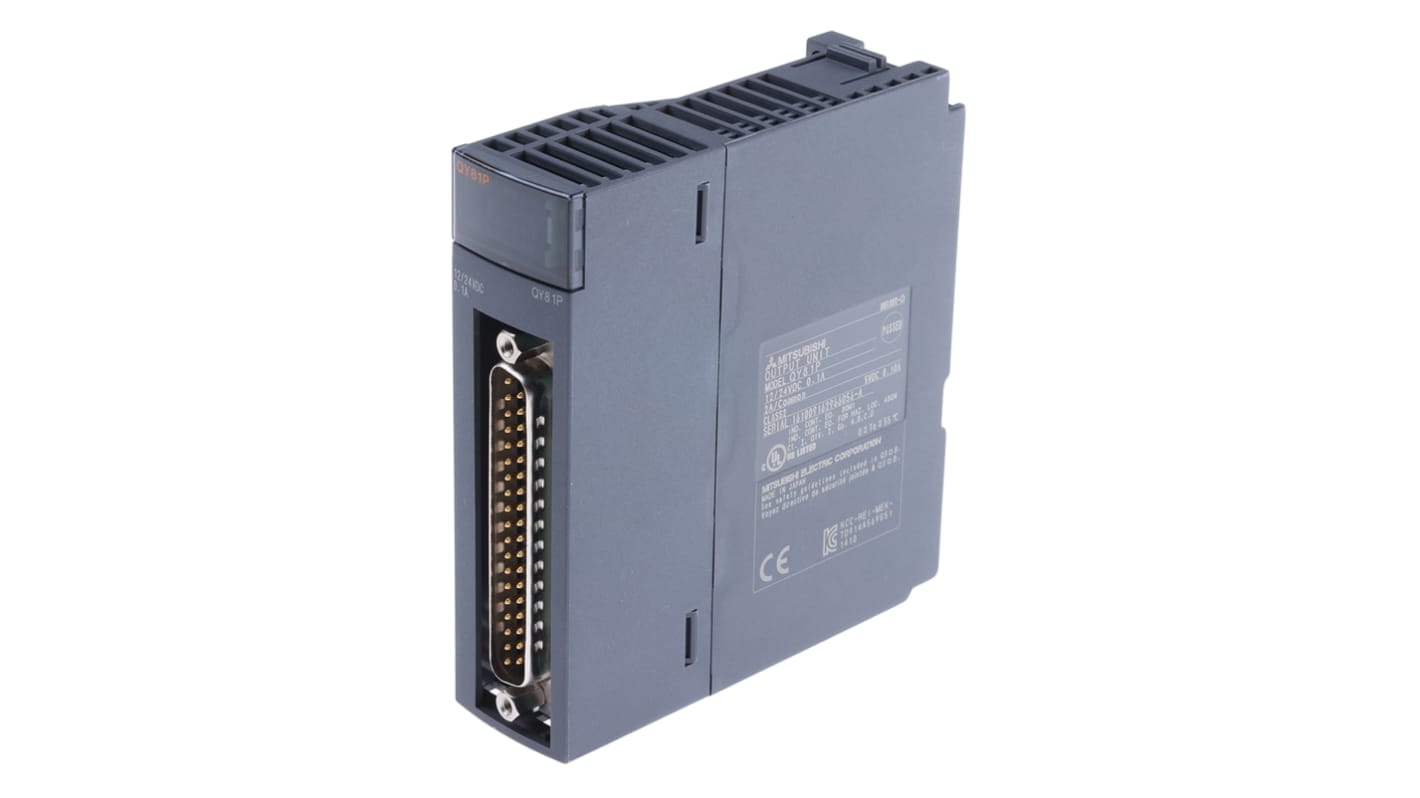 Mitsubishi MELSEC Q Series PLC I/O Module for Use with MELSEC Q Series, Digital, Transistor