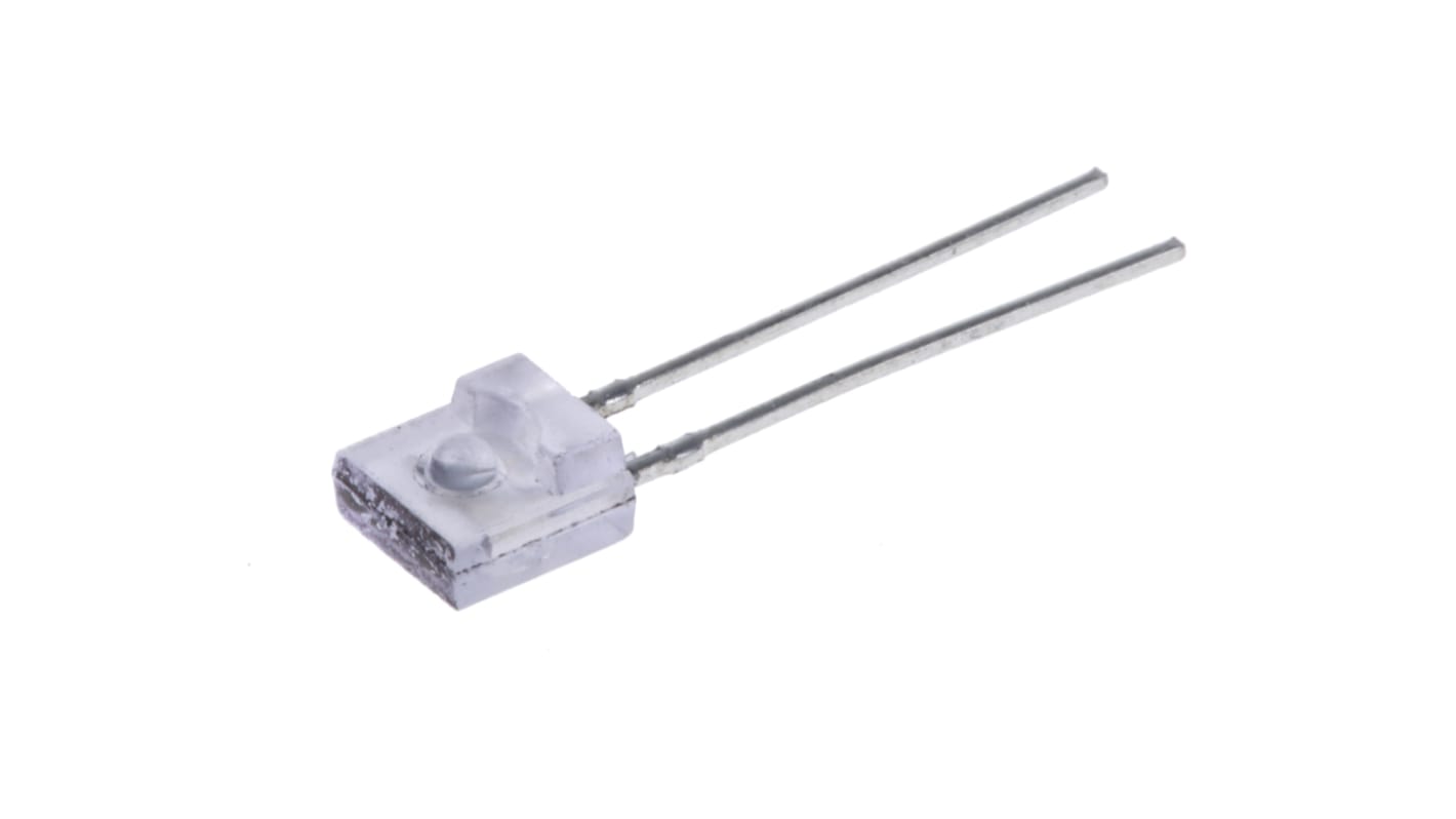 Kodenshi IR-Diode, Side Looker, 940nm, 2mW/sr, 30°, 2-Pin, Durchsteckmontage