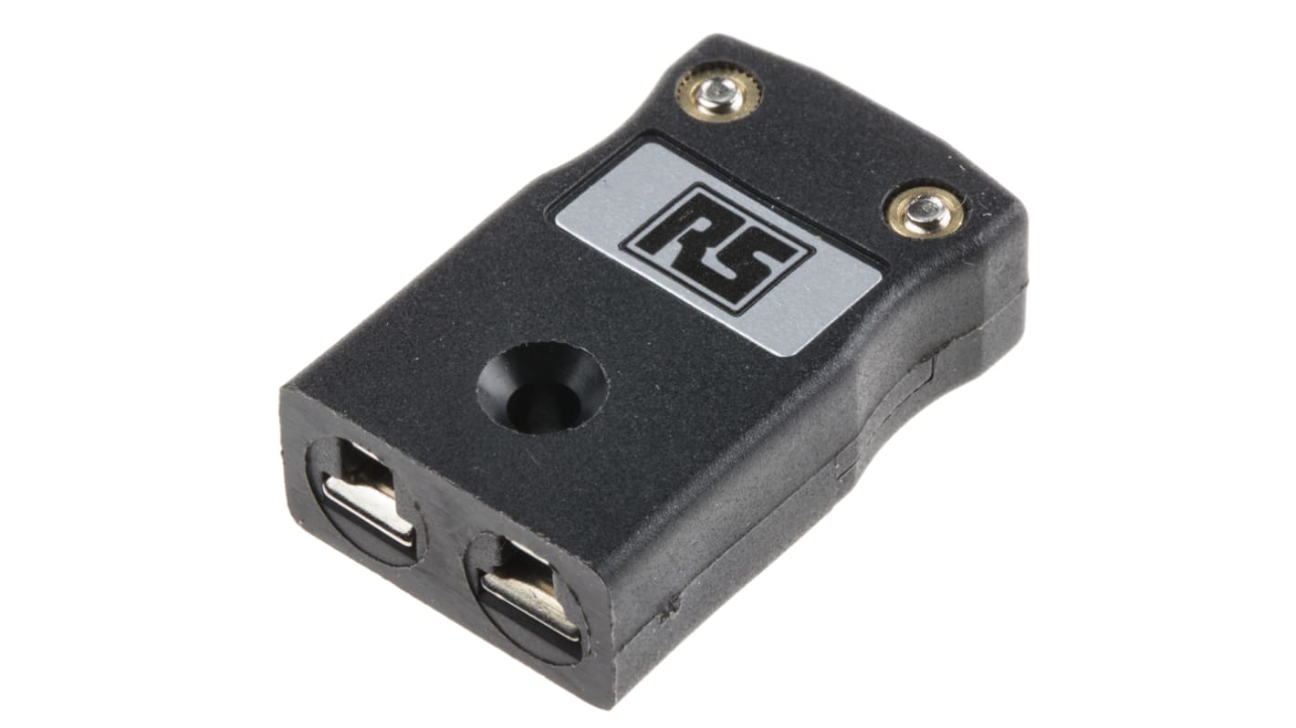 RS PRO In-Line Thermocouple Connector for Use with Type J Thermocouple, Miniature Size, BS Standard