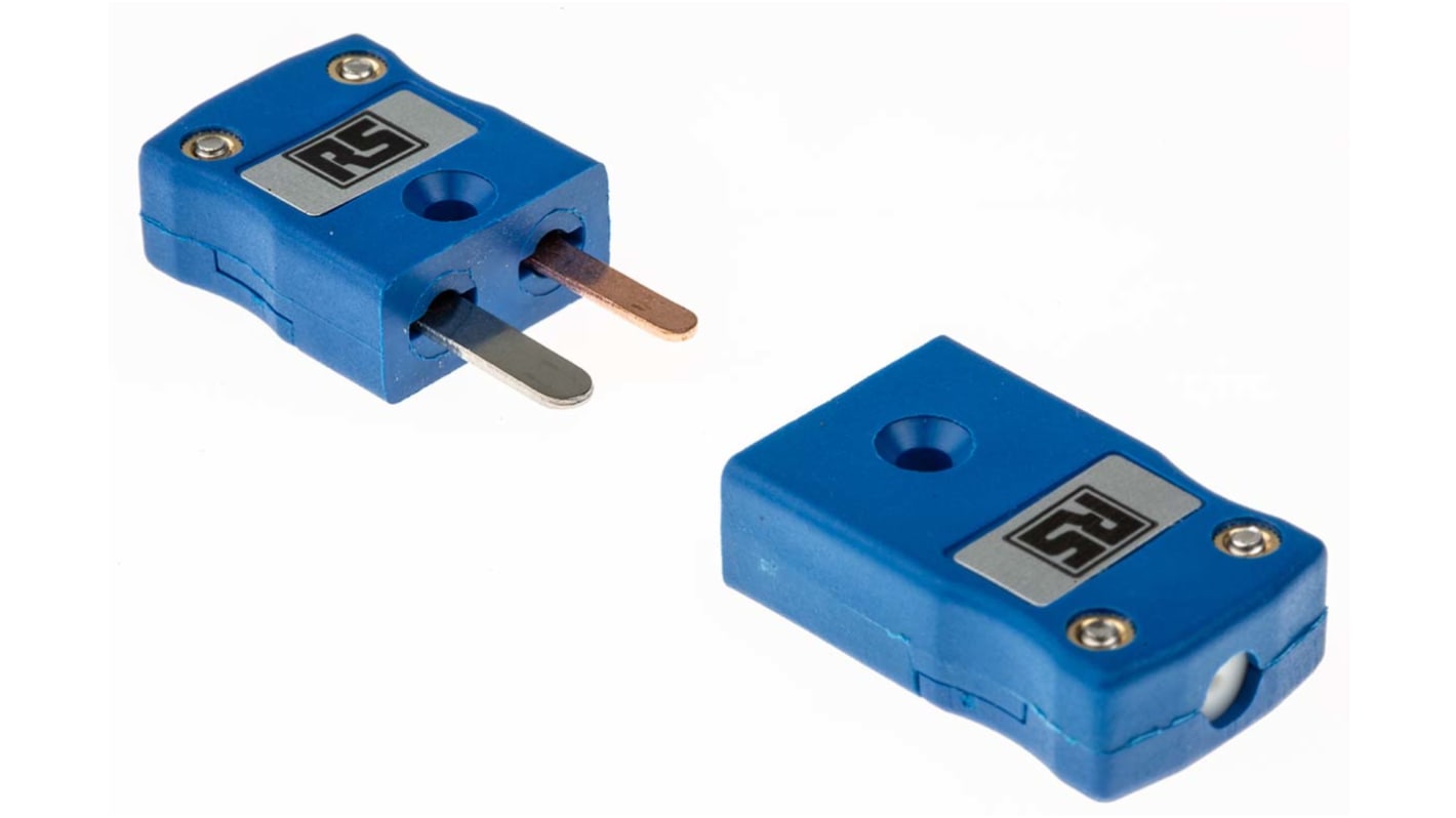 RS PRO, Miniature Thermocouple Connector for Use with Type T