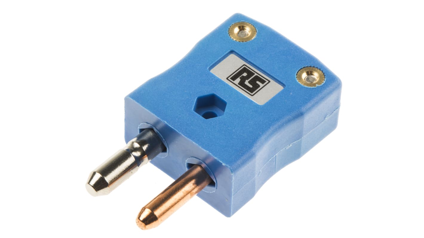 RS PRO In-Line Thermocouple Connector for Use with Type T Thermocouple, Standard Size, BS Standard