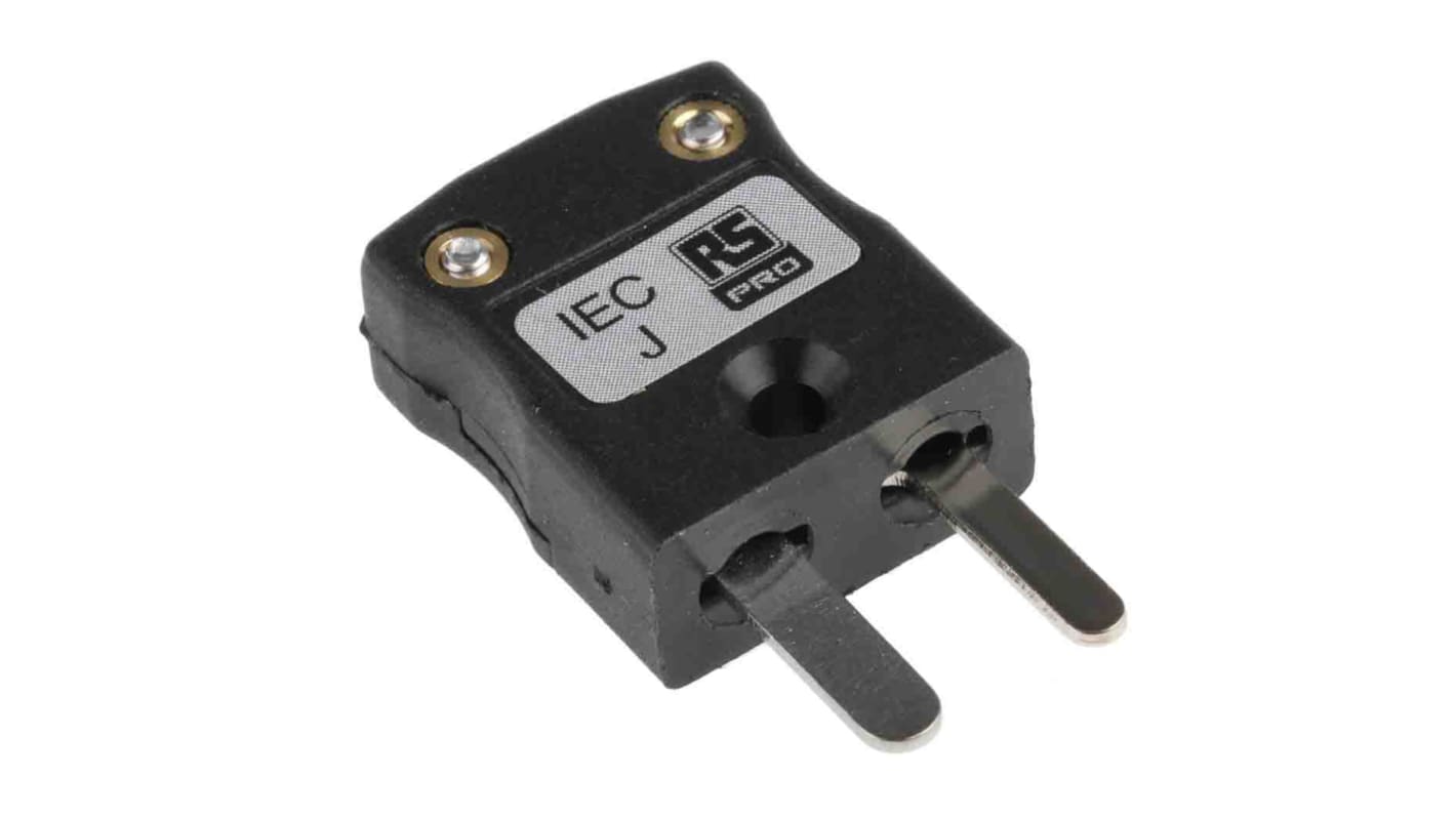 RS PRO, Miniature Thermocouple Connector for Use with Type J