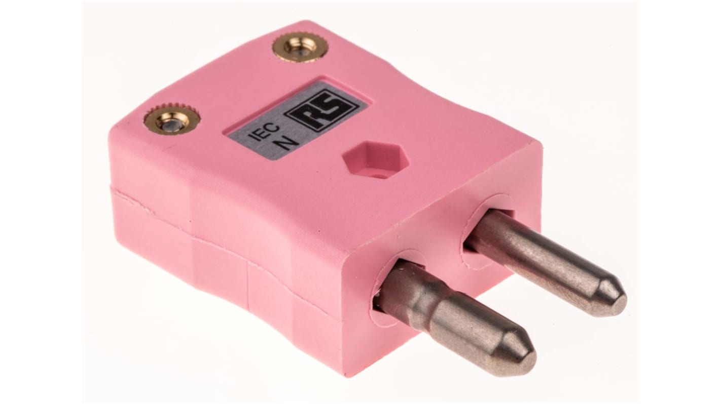 RS PRO In-Line Thermocouple Connector for Use with Type N Thermocouple, Standard Size, IEC Standard