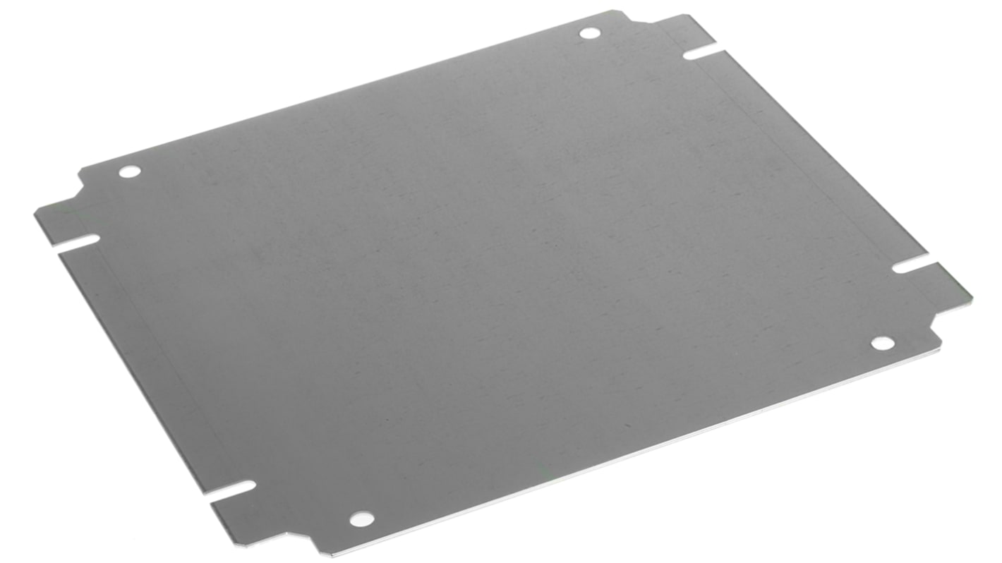 Rittal Steel Mounting Plate for Use with 1507.510, 1526.010, 1535.510, 275 x 285 x 2mm