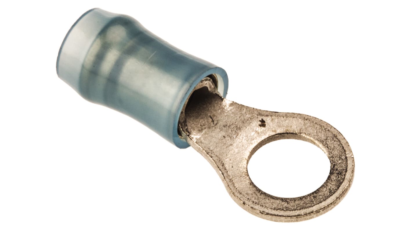 130094 TE Connectivity, PIDG Insulated Ring Terminal, M5 Stud Size