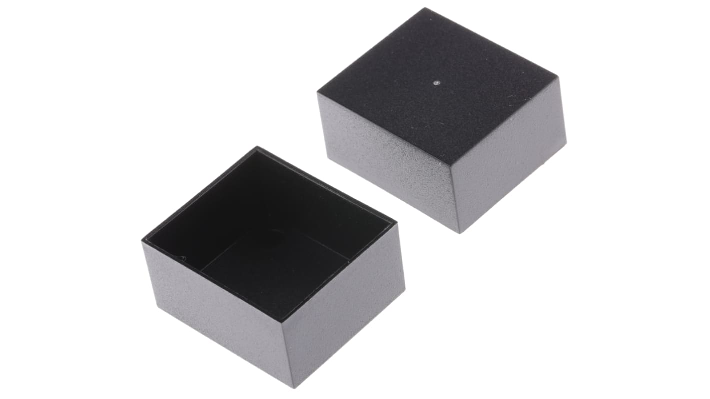 Caja de encapsulado de ABS, 40 x 35 x 20mm de color Negro