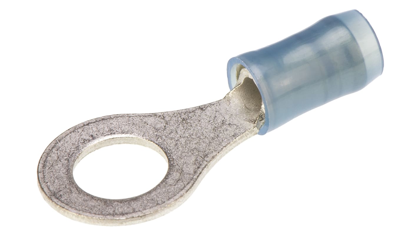 320563 TE Connectivity, PIDG Insulated Ring Terminal, M6 Stud Size