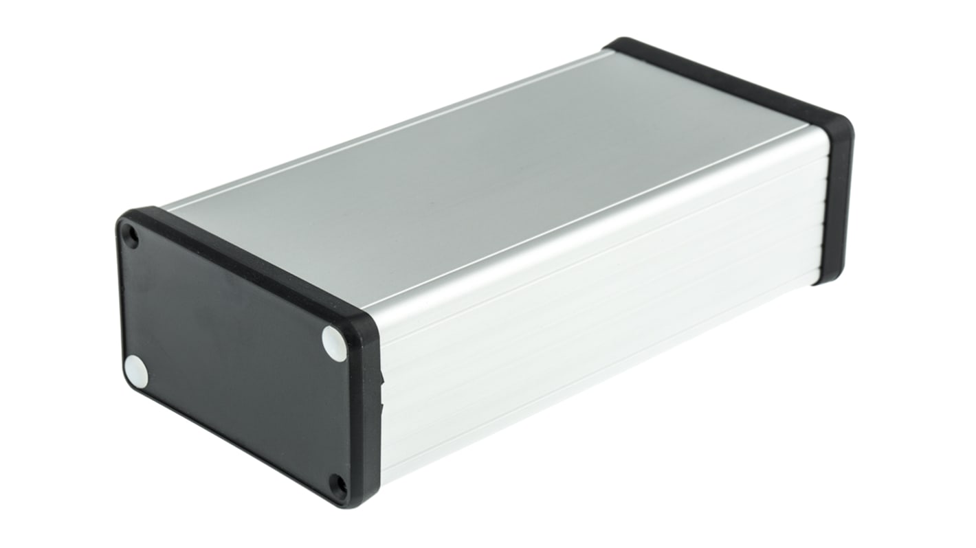 Caja Hammond de Aluminio Plateado, 160 x 78 x 43mm, IP54