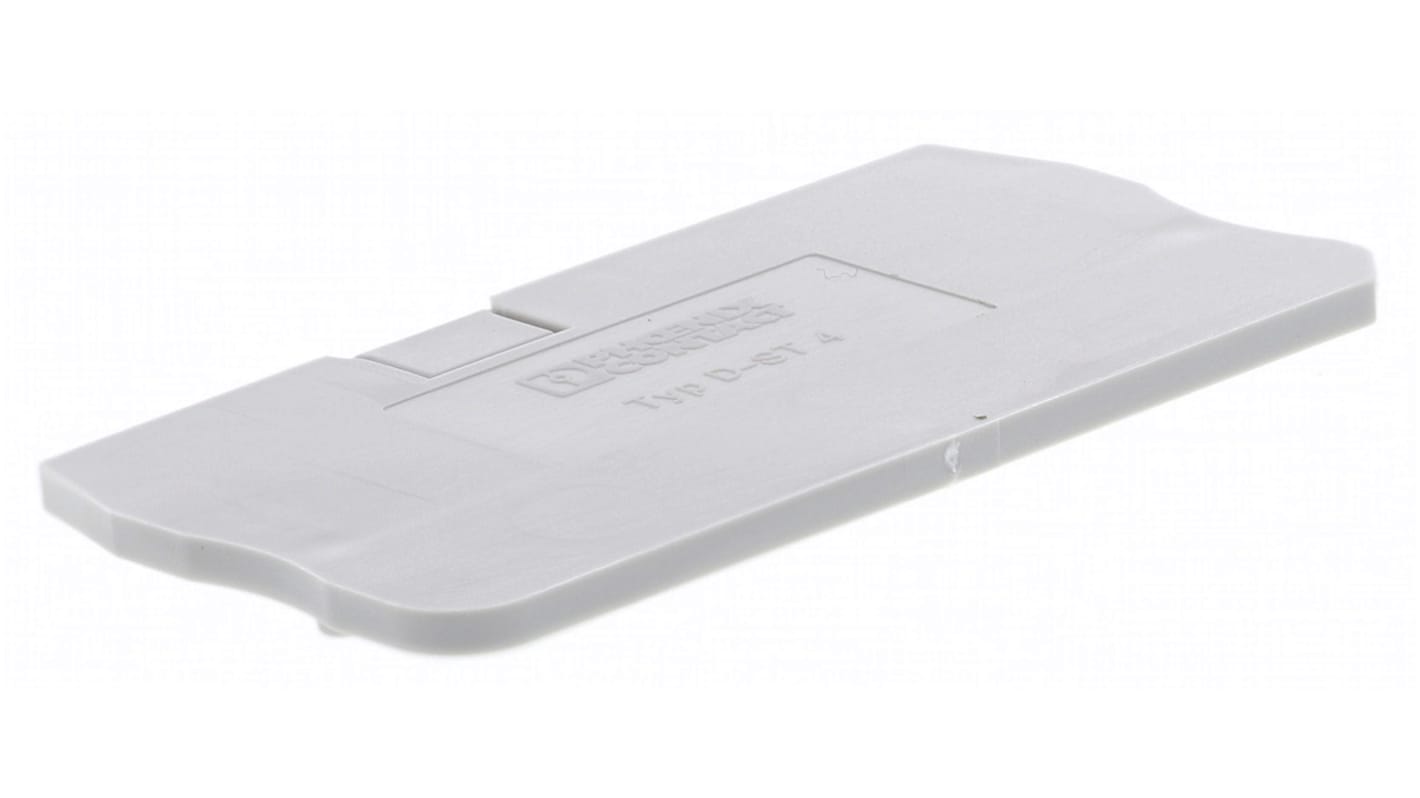 3030420 Phoenix Contact DST 4 Series End Cover for Use with DIN Rail
