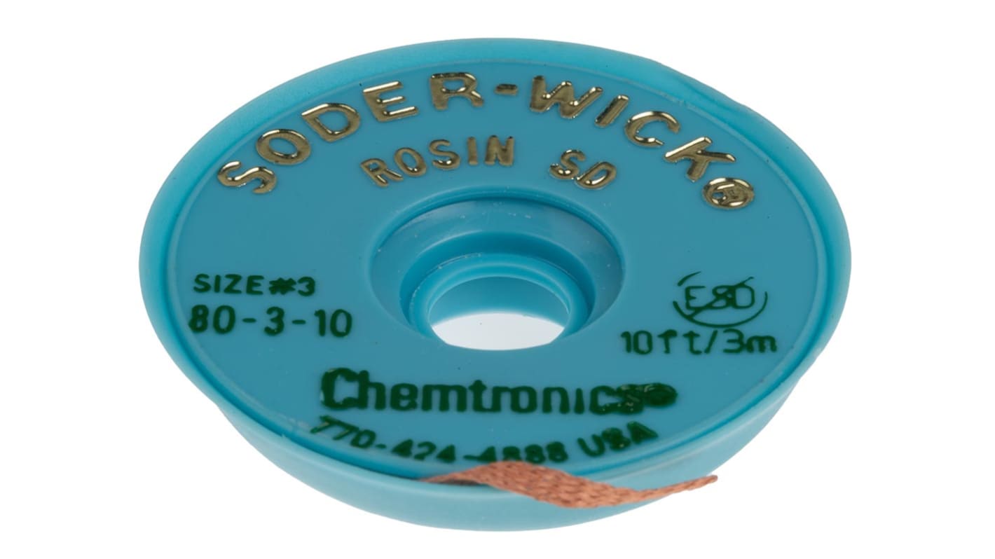 Odpájecí pletivo 3m šířka 2mm Solder Wick