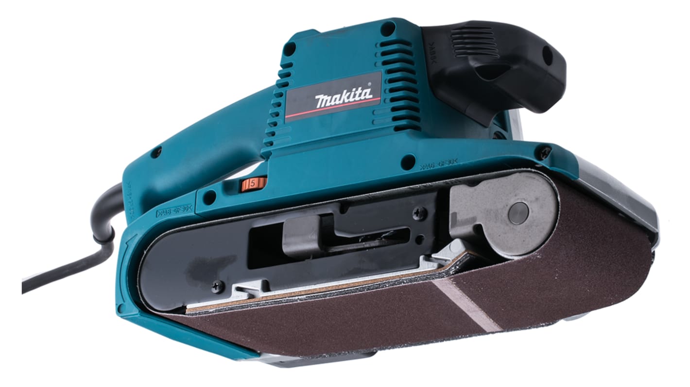 9404/2 | Makita Båndpudser 1.01kW med x 610mm bånd, 240V, UK RS