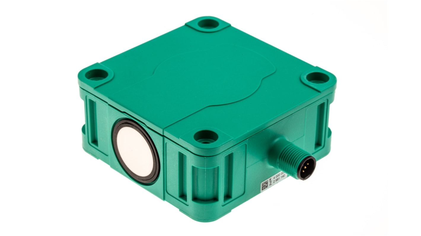 Pepperl + Fuchs Ultrasonic Block-Style Proximity Sensor, 60 → 2000 mm Detection, Analogue Output, 10 → 30