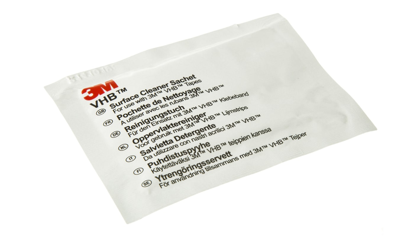 3M VHB Wet Multi-Purpose Wipes, Pack of 100