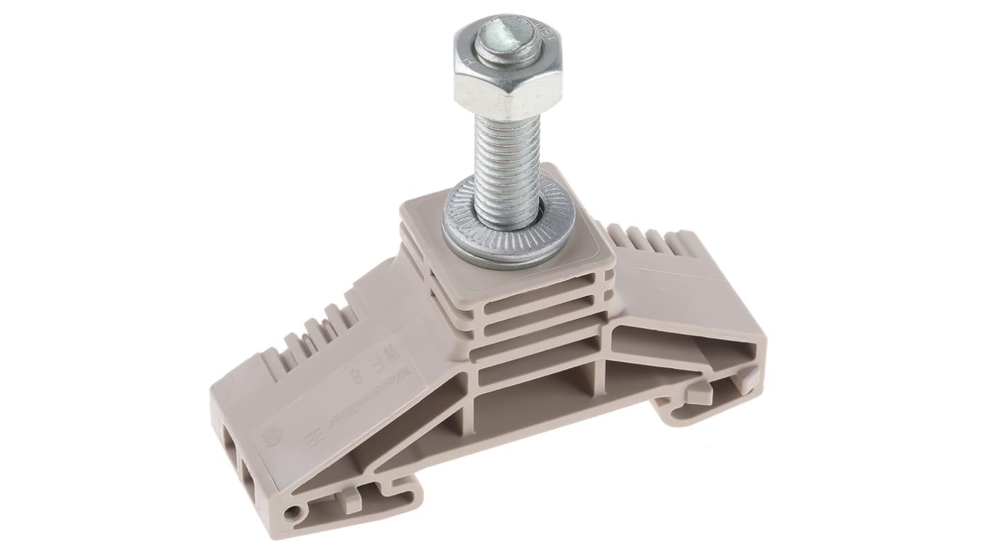 1780860000 Weidmuller WF8 Series Dark Beige Stud Terminal, 50mm²