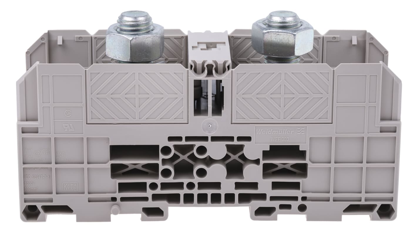 1028700000 Weidmuller WFF Series Brown Stud Terminal, 300mm², Single