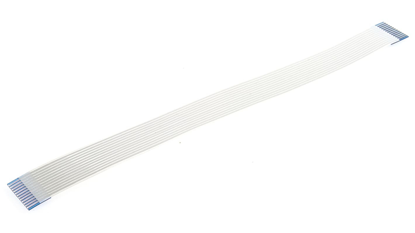 Câbles en nappe Molex Premo-Flex 12 voies, pas de 1mm, Gris