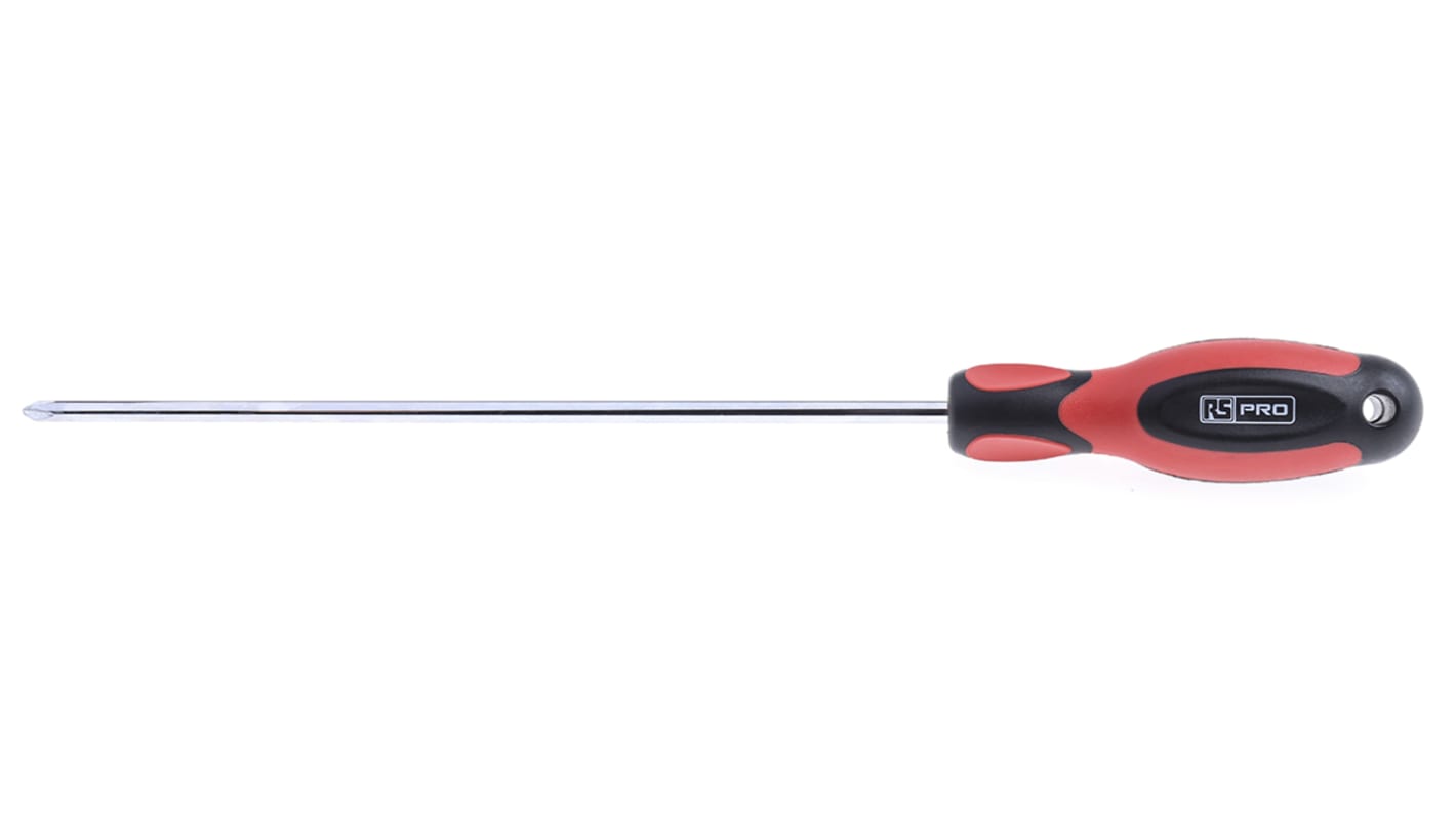 RS PRO Phillips Screwdriver, PH2 Tip, 250 mm Blade, 352 mm Overall
