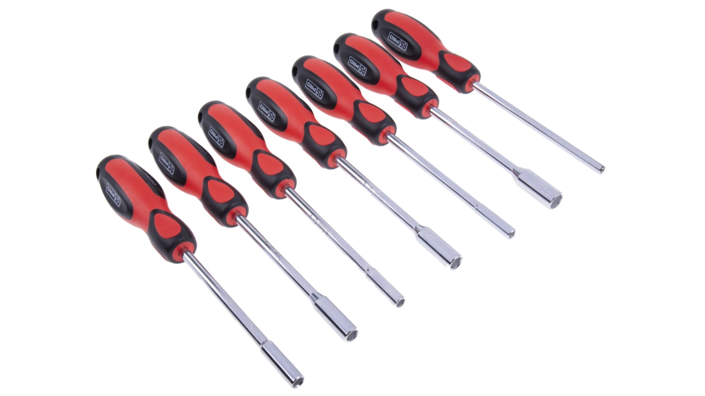 Set de llave de tuerca RS PRO, 7 piezas, Ingenieros