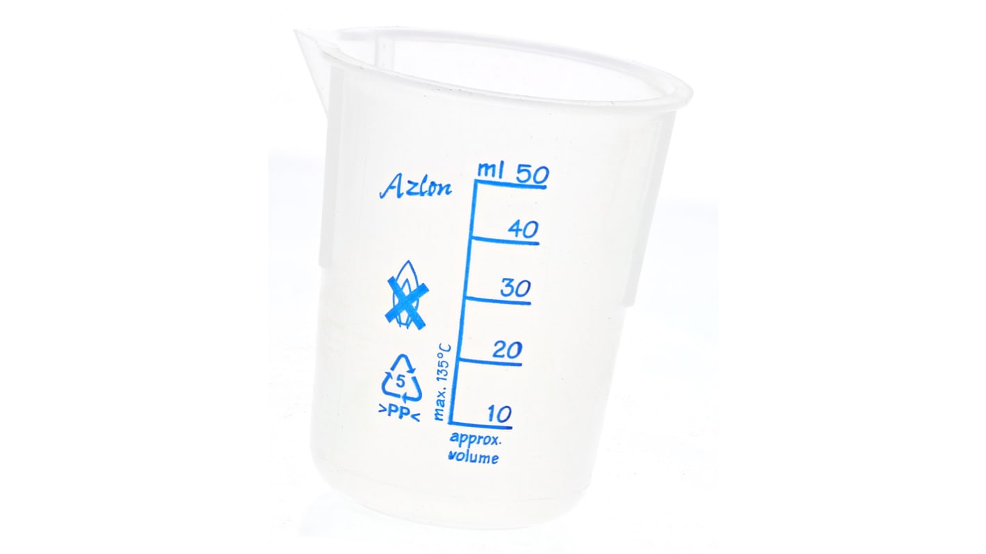 RS PRO PP 50ml Beaker