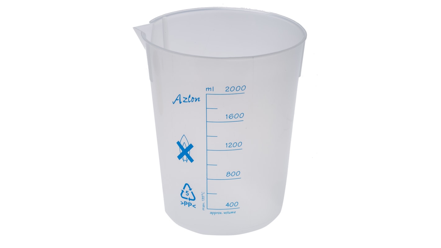 Vaso de precipitado RS PRO, PP, 2L