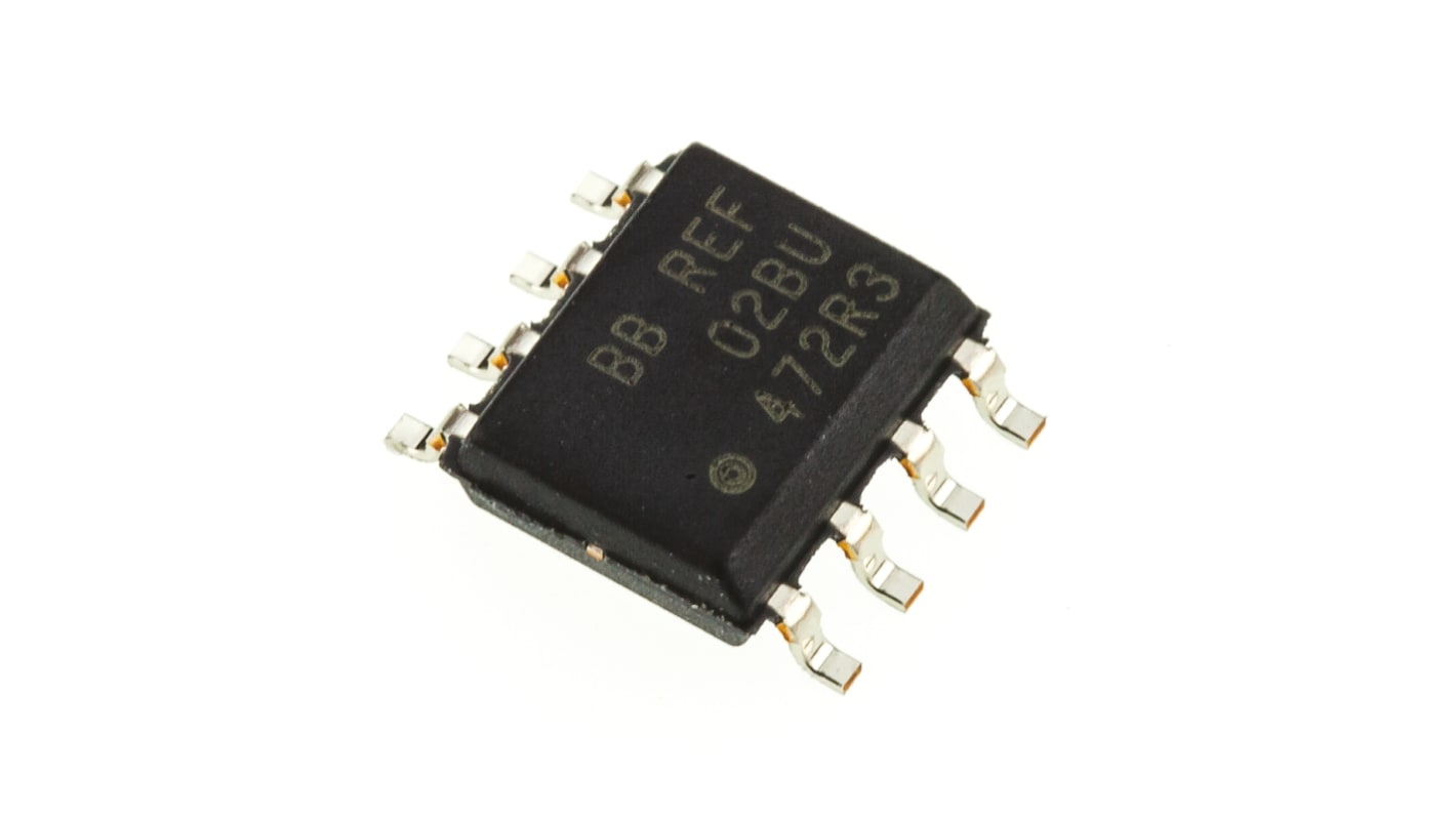 Référence de tension Texas Instruments 5V SOIC Fixe, Précision ±0.2 %,CMS