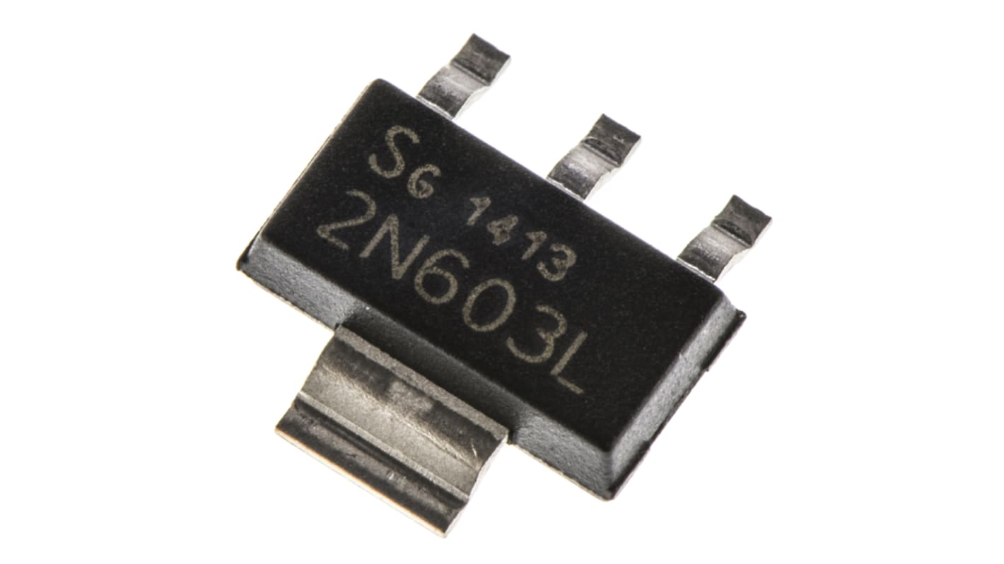 MOSFET Infineon canal N, SOT-223 5,2 A 55 V, 3 broches