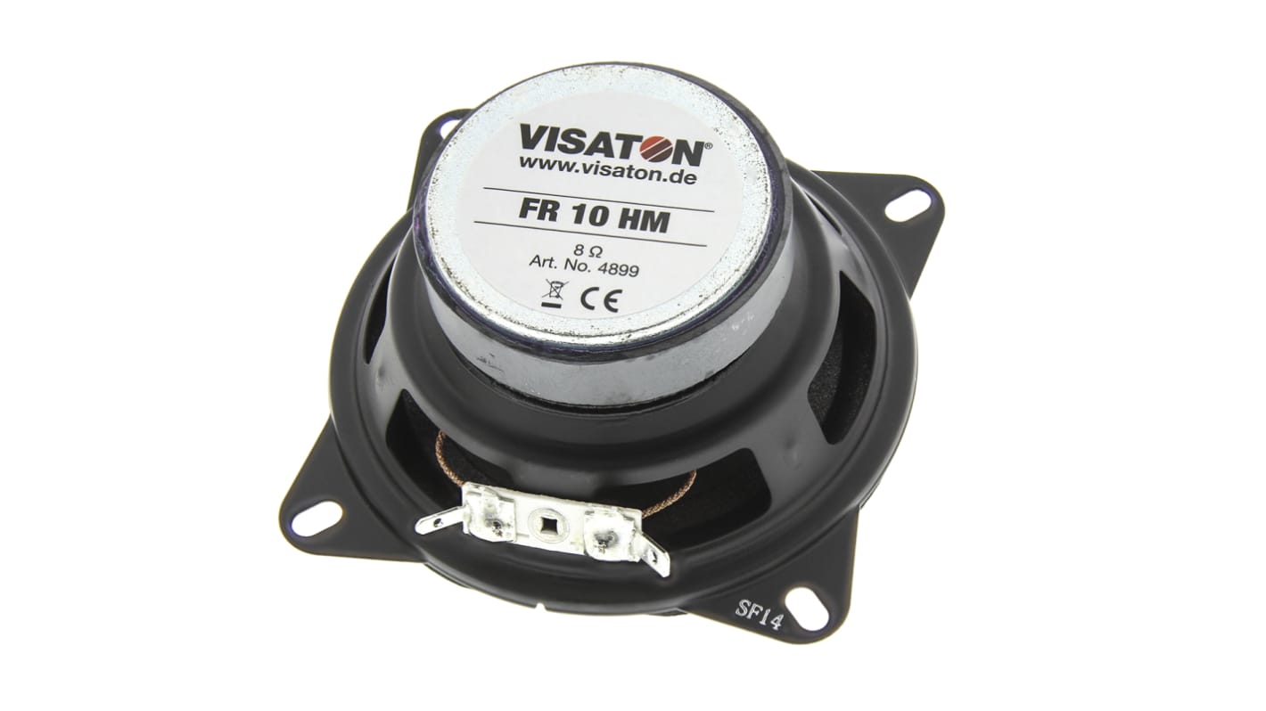 Visaton 116.5mm dia 20W nom Full Range Speaker Driver, 8Ω, 95 Hz → 22 kHz