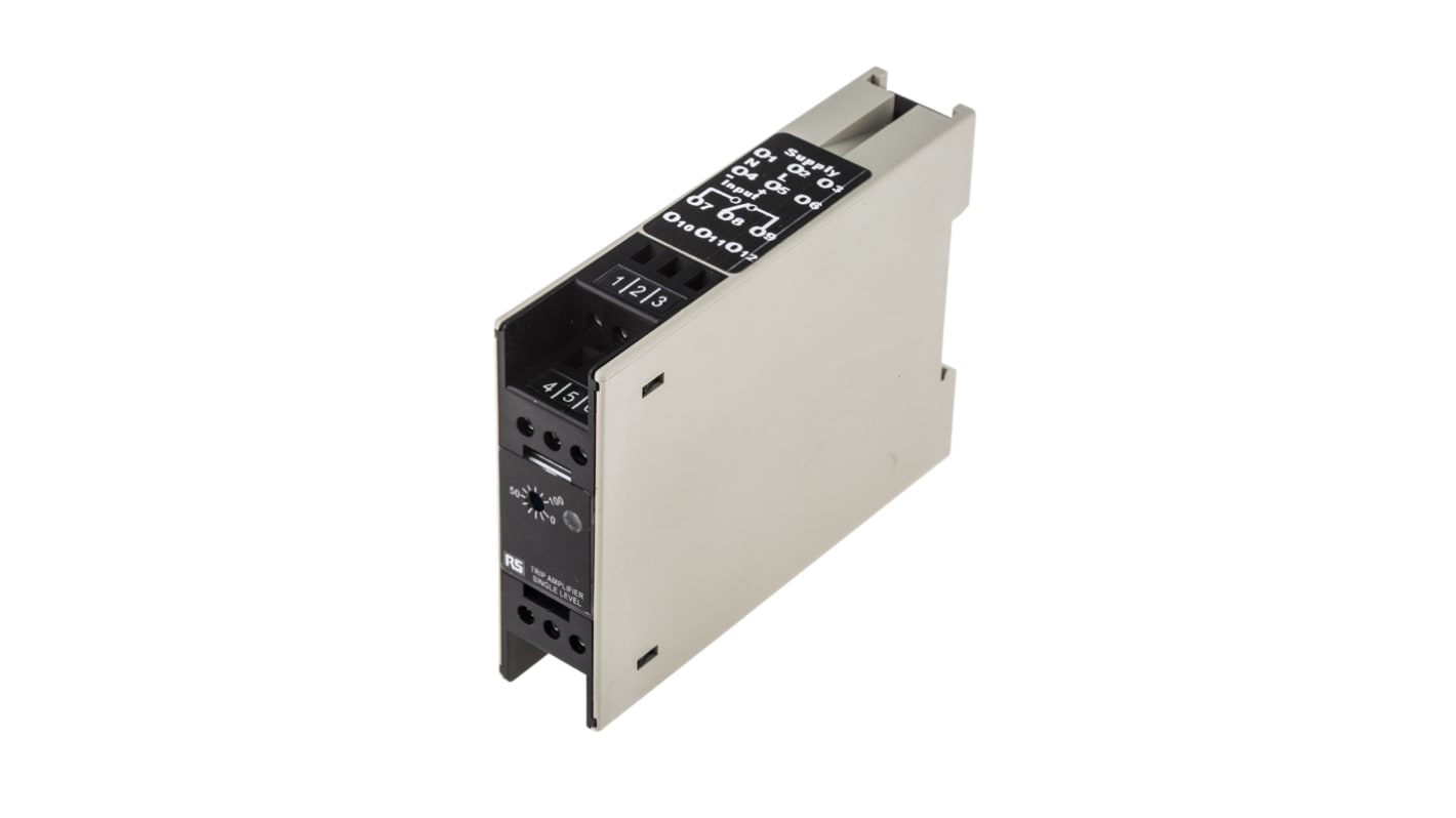 RS PRO Signalwandler, Auslöserverstärker 230V ac, Strom, Spannung 0 → 10 mA, -250 → +250V dc EIN / Relais