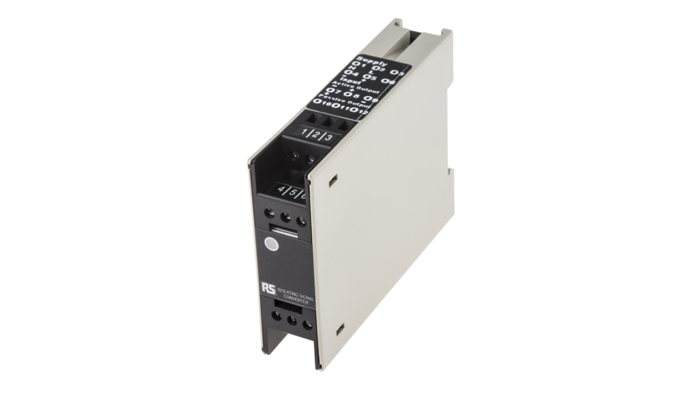 RS PRO Signalwandler, Signaltrenner 115V ac, Strom 4 → 20mA EIN / Strom 4 → 20mA AUS DIN-Schiene