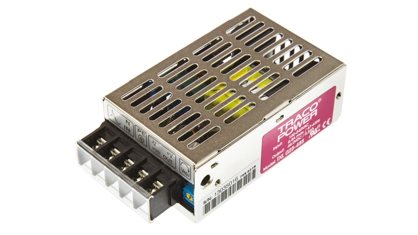 Alimentation TracoPower TXL 070-12S – 12V DC 6A 72W – Encastrable – Neuf