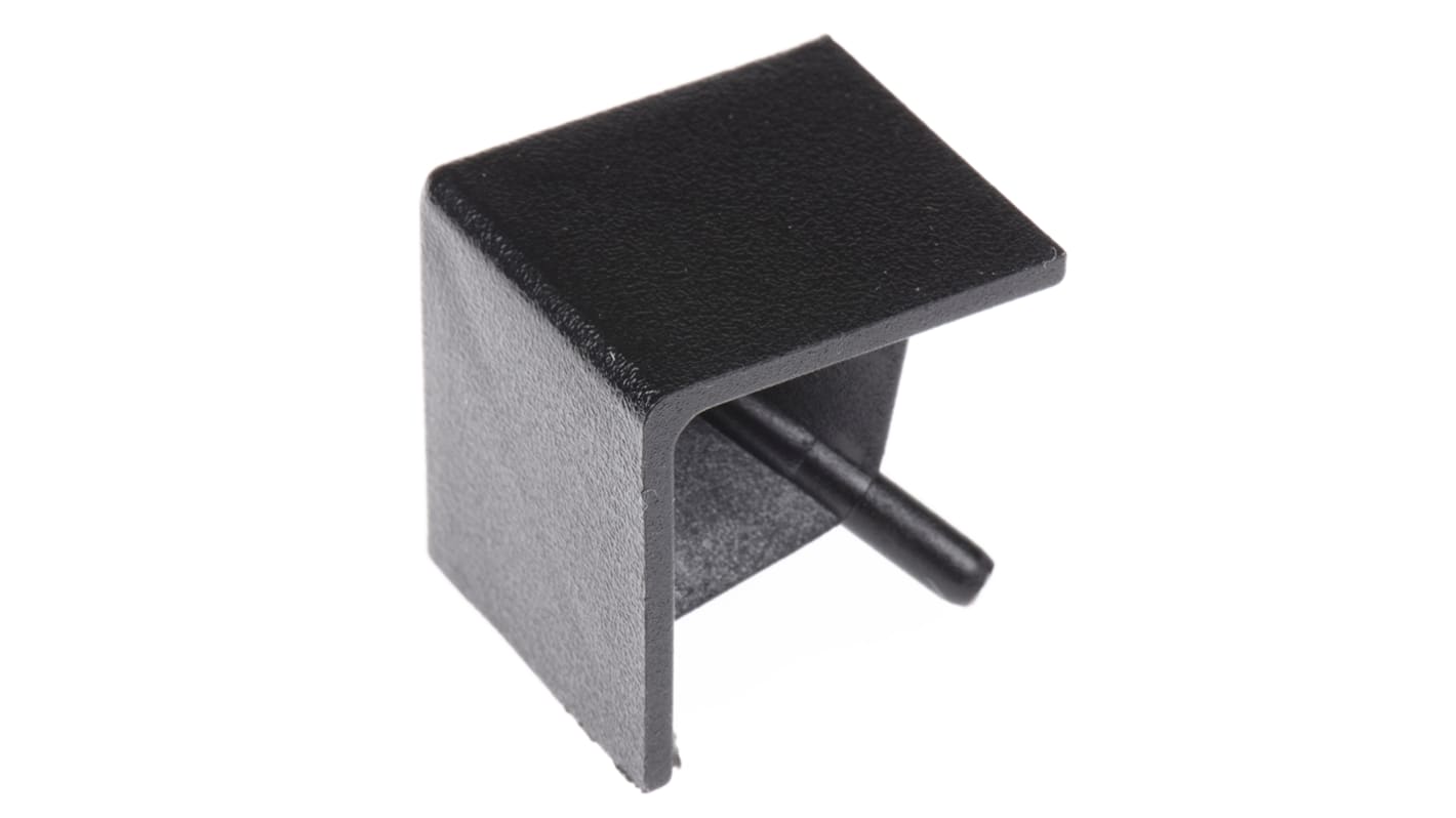 Bosch Rexroth Black Polypropylene Corner Bracket Cap, 20 x 20R Strut Profile, 6mm Groove