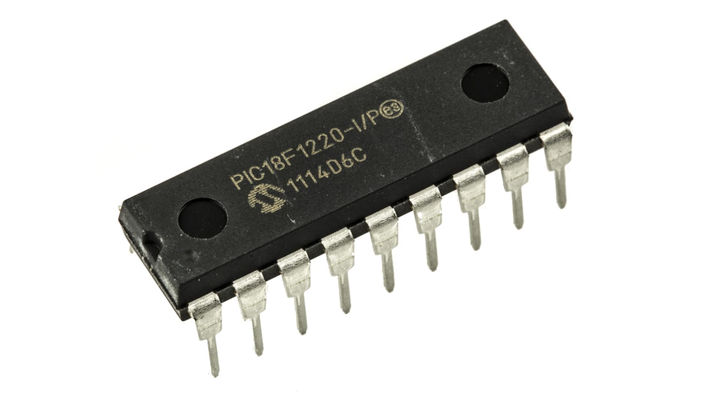 Microchip マイコン, 18-Pin PDIP PIC18F1220-I/P