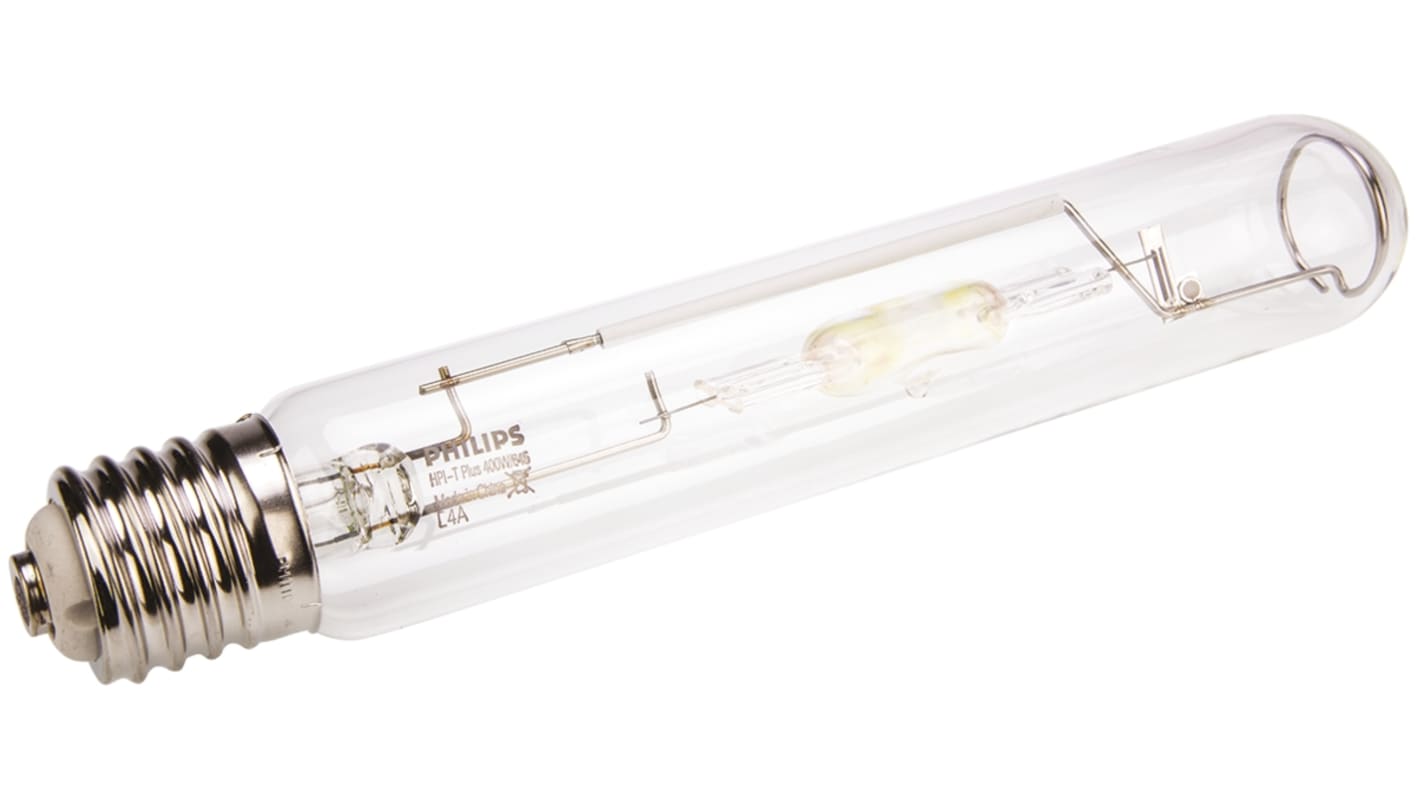 Lámpara de Haluro Metálico Philips Lighting, 400 W, Transparente, Tubular, GES/E40, 35000 lm, 20000h, HPI-T
